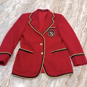 100% Wool School Blazer